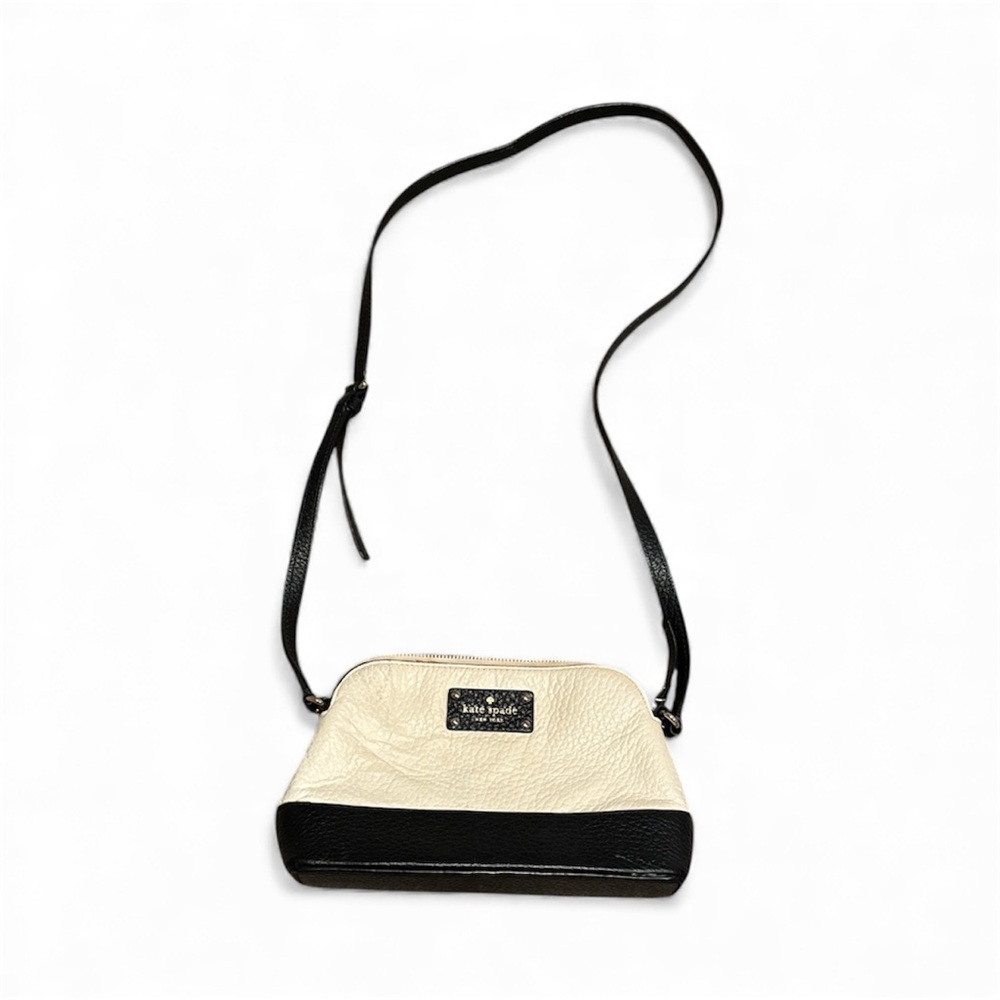 Kate Spade Black and Cream Crossbody Bag
